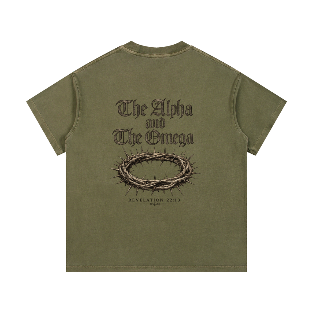 Vintage Wash Cotton T-Shirt